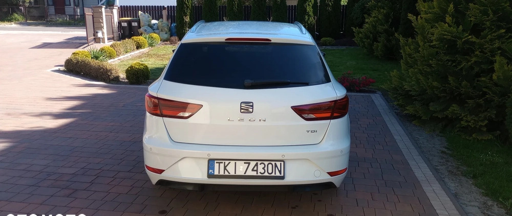 Seat Leon cena 55000 przebieg: 120000, rok produkcji 2017 z Kielce małe 529